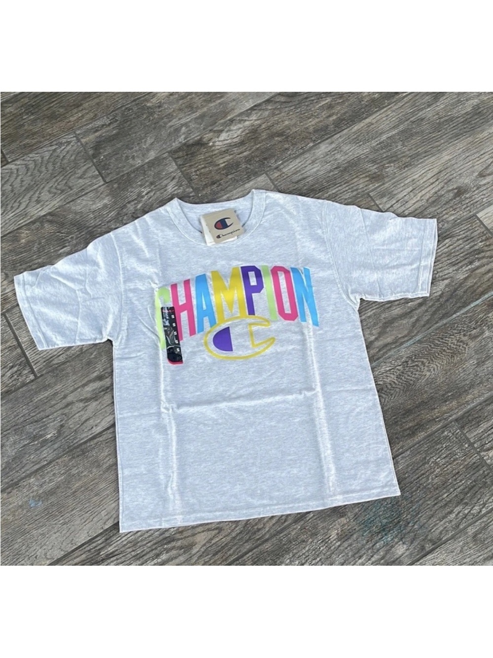 Brand New Champion Men's Light Grey T-shirt